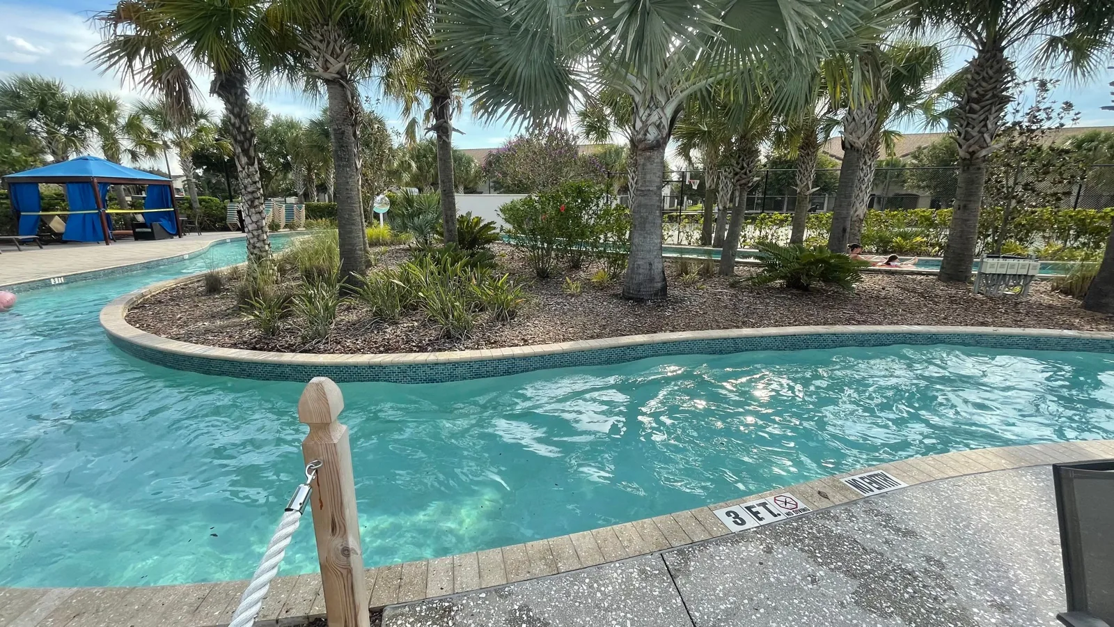 Windsor at Westside lazy river and water area